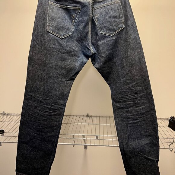 Rogue Territory “Strong Taper” Selvedge Jeans (Blue), 36 – Excellent, washed x1 - Picture 3 of 3
